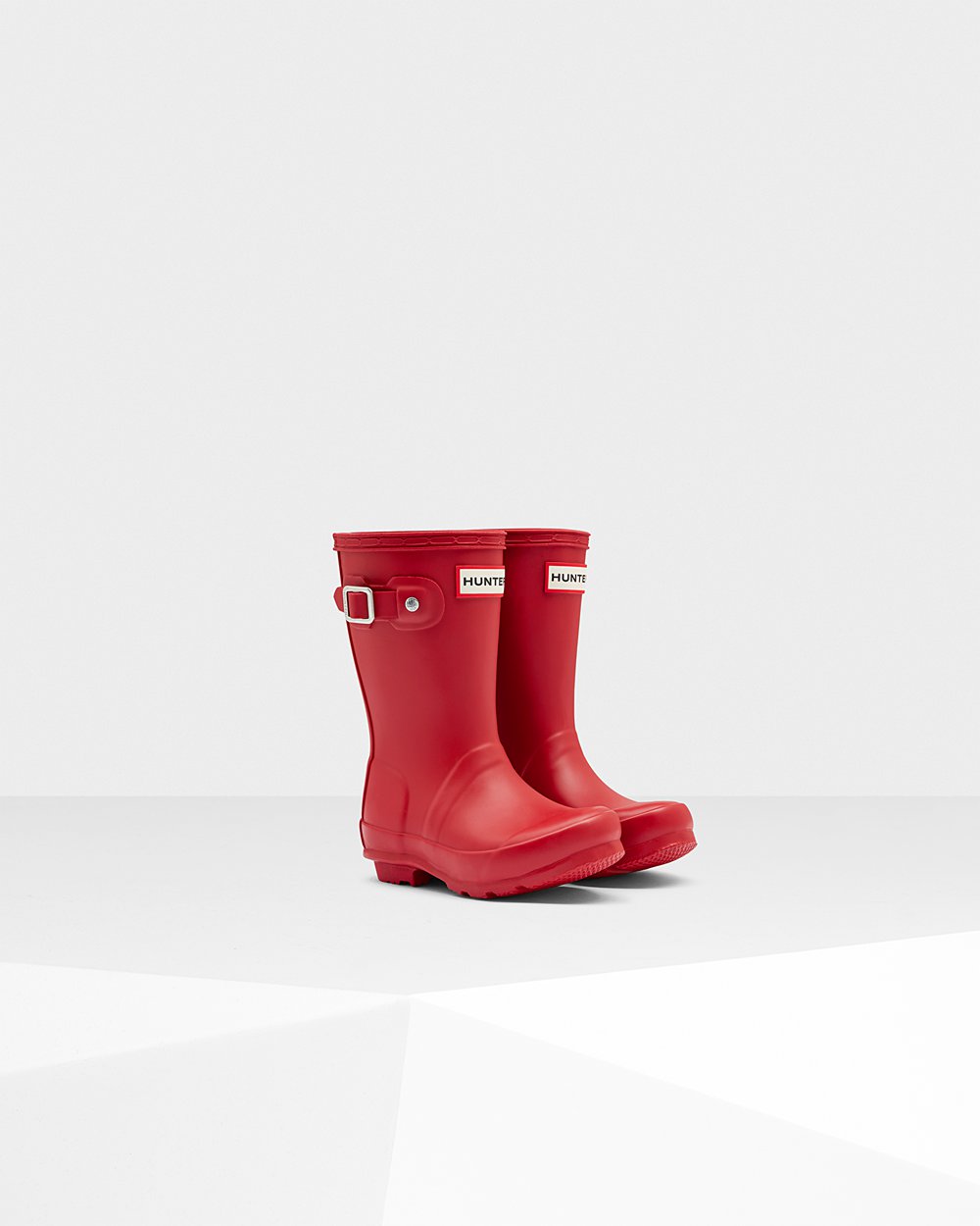 Hunter Original Little Rain Boots - Shop Online Kids Red - MBEIYD452